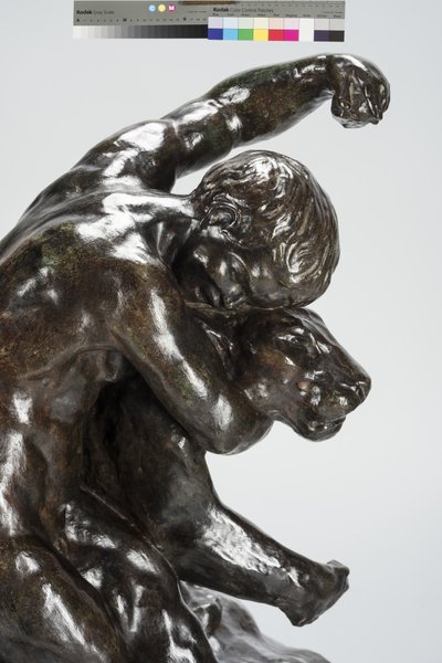 Puma et enfant (bronze) - Arthur Putnam