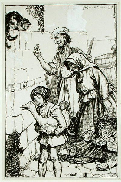 Un chat de Sir Alured Denne, illustration de 