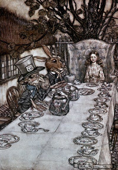 Alice au pays des merveilles, 1917 - Arthur Rackham