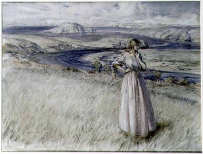 Baie de Bigbury, Devon - Arthur Rackham