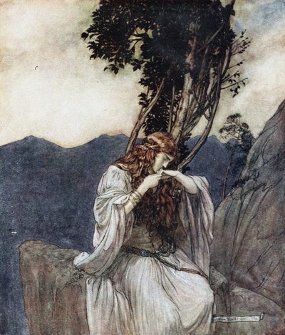 Brünnhilde embrasse l