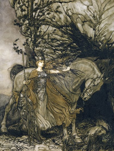 Brunnhilde - Arthur Rackham