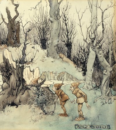 Elfes dans un Bois, 1908 - Arthur Rackham
