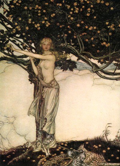 Freia, la belle, c1910 - Arthur Rackham