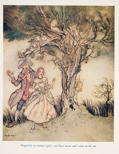 Voient fréquemment des visions étranges et entendent de la musique et des voix dans l