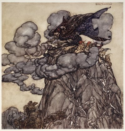 Si elle était mécontente, elle faisait éclater des nuages noirs comme de l