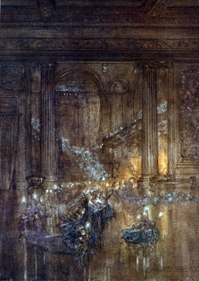 Illustration par Arthur Rackham pour Le Songe d