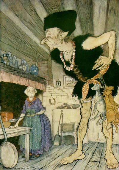 Jack et le haricot magique - Arthur Rackham