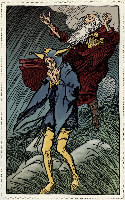 Le Roi Lear - Arthur Rackham