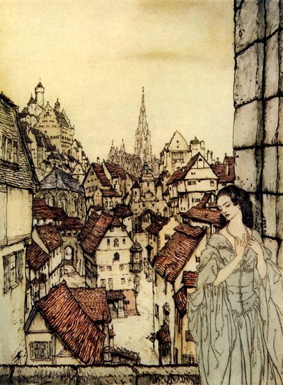 Ligeia par Edgar Allan Poe - Arthur Rackham