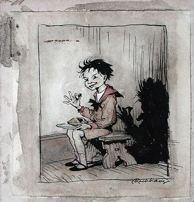 Petit Jack Horner, illustration de 