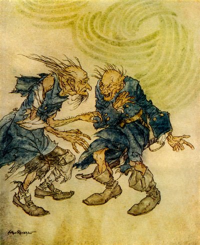 Manuscrit trouvé dans une bouteille par Edgar Allan Poe - Arthur Rackham