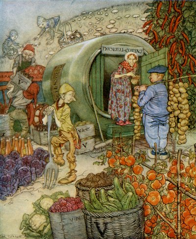 Monsieur et Madame Vinegar - Arthur Rackham