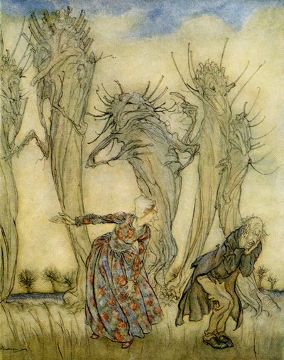 Monsieur et Madame Vinaigre - Arthur Rackham