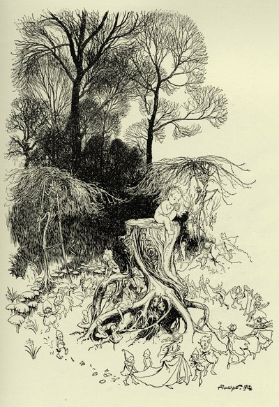 Peter Pan et les Fées - Arthur Rackham
