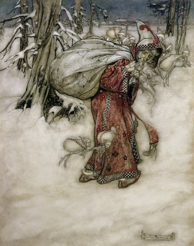 Père Noël, illustration du Livre d