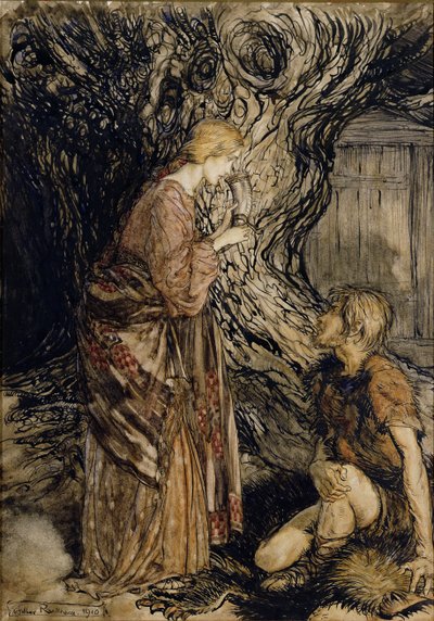 Siegmund et Sieglinde, illustration de L