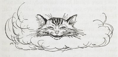 Le Chat du Cheshire - Arthur Rackham