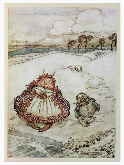 Le Crabe et sa mère, illustration de 