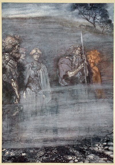 Les Dieux pâlissent et vieillissent à la perte de Freia, 1910 - Arthur Rackham