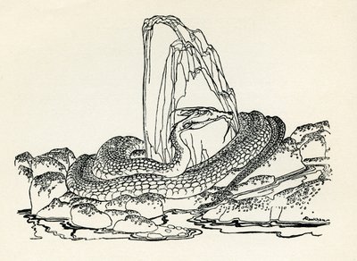 Le ver laid - Arthur Rackham