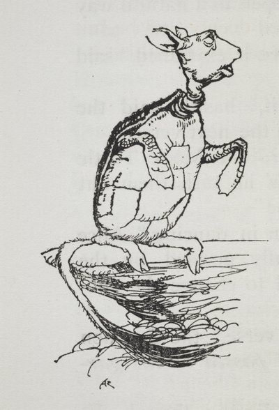 La Fausse Tortue - Arthur Rackham