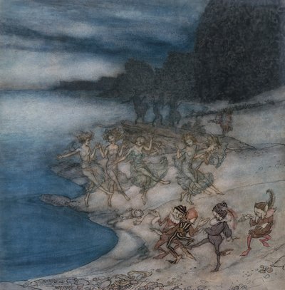 Les fées impertinentes et les elfes élégants - Arthur Rackham