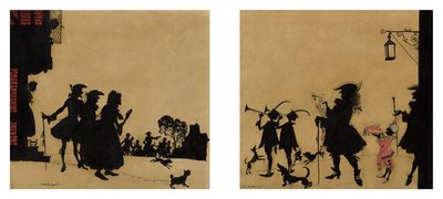 La proclamation [de Cendrillon] - Arthur Rackham