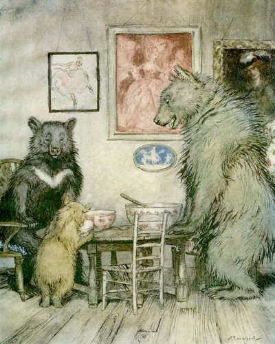 Les Trois Ours - Arthur Rackham
