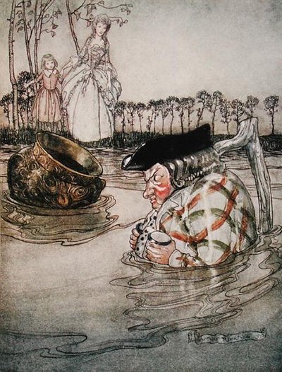 Les Deux Pots, illustration des 