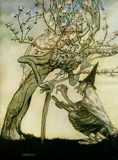 Les deux sœurs - Arthur Rackham