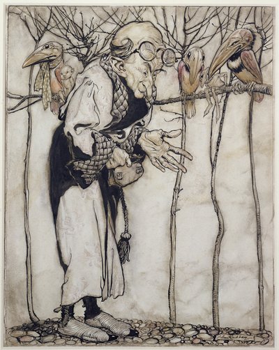Le Magicien, illustration du Livre d