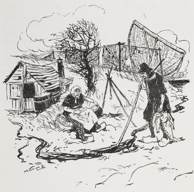 Le pêcheur et sa femme - Arthur Rackham