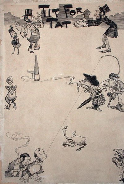 Tit for Tat, illustration de Cassell