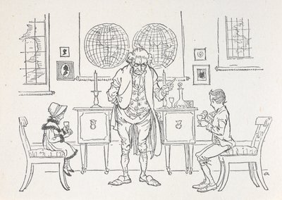 Deux enfants et leurs maîtres d