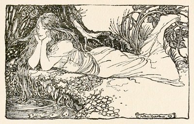 Ondine regardant dans l