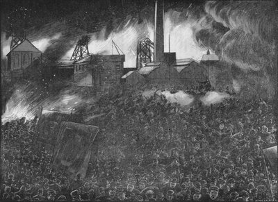 Émeutes de Featherstone : les soldats tirant sur le peuple, 1893 1906 - Arthur Salmon