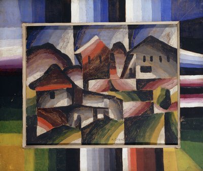 Maison dans le Paysage, c.1920 - Arthur Segal
