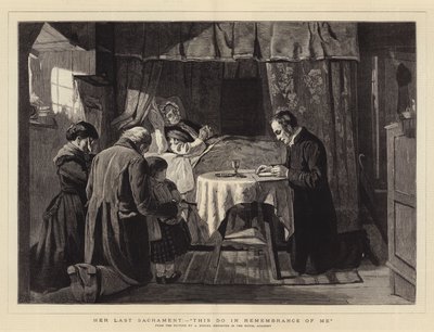 Son dernier sacrement, Faites ceci en mémoire de moi - Arthur Stocks
