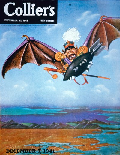 Attaque japonaise sur Pearl Harbor, couverture de 