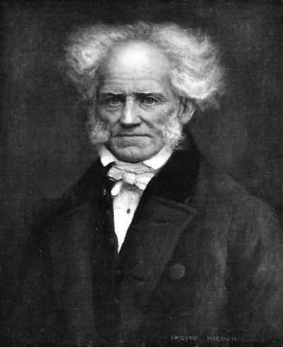 Schopenhauer, le philosophe allemand, vers 1911 - Arthur Trevor Haddon