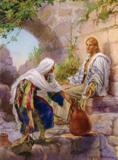 La femme de Samarie au puits - Arthur Twidle