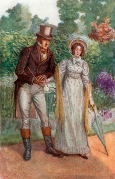 Illustration pour Emma de Jane Austen - Arthur Wallis Mills