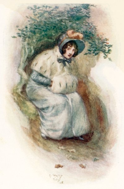 Illustration pour Persuasion de Jane Austen - Arthur Wallis Mills