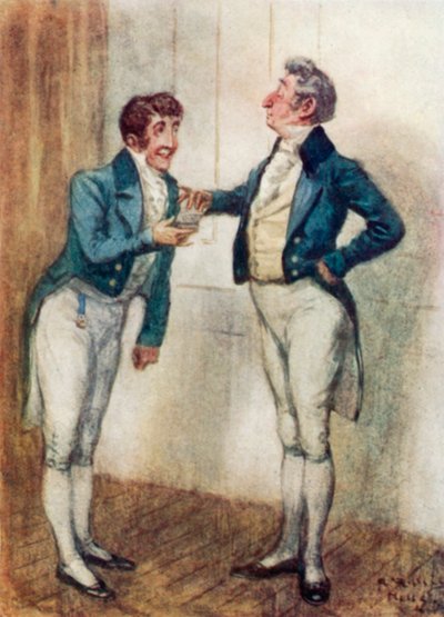 Illustration de Persuasion par Jane Austen - Arthur Wallis Mills
