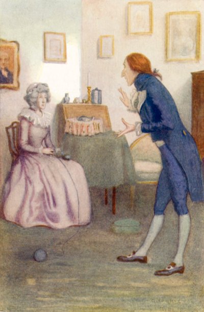 Illustration pour Orgueil et Préjugés de Jane Austen - Arthur Wallis Mills