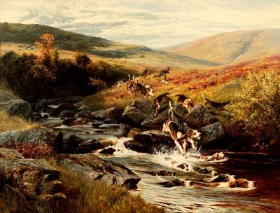 La Chasse à la Loutre - Arthur Wardle