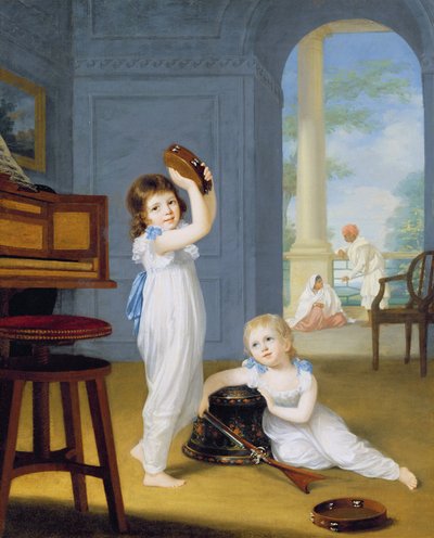 Emily et George Mason, vers 1794-95 - Arthur William Devis
