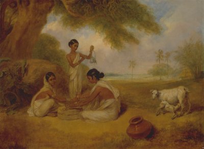Moudre du maïs - Arthur William Devis