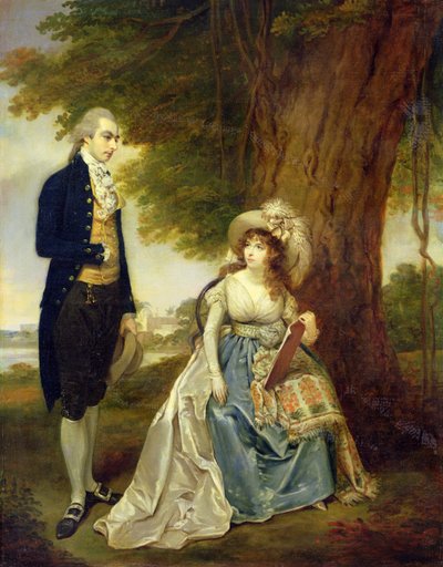 M. et Mme Fraser, vers 1785-90 - Arthur William Devis